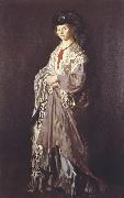 Sir William Orpen A Woman in Grey France oil painting artist
